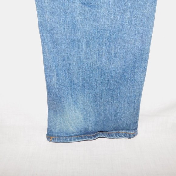 Buffalo David Bitton Mens 36 x 30 DEAN-X Slim Straight Stretch Blue Jeans - Picture 7 of 10